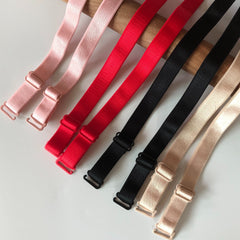 Invisible Elastic Bra Shoulder Straps - Adjustable Underwear Straps