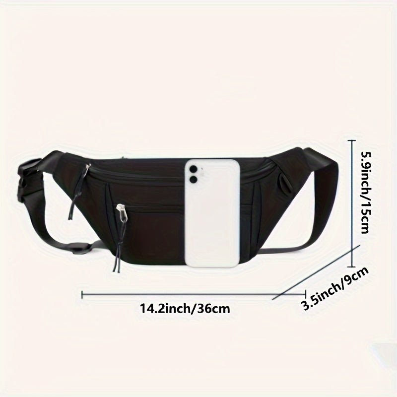 Casual Chest Bag Lightweight Waist Bag Outdoor Sports Fanny Pack