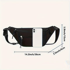 Casual Chest Bag Lightweight Waist Bag Outdoor Sports Fanny Pack
