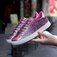 Sequins Low Top Skate Shoes for Women