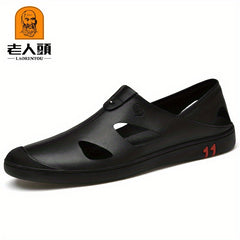 Men's Lightweight Hollow Out Slip On Sandals Non Slip Dress Shoes
