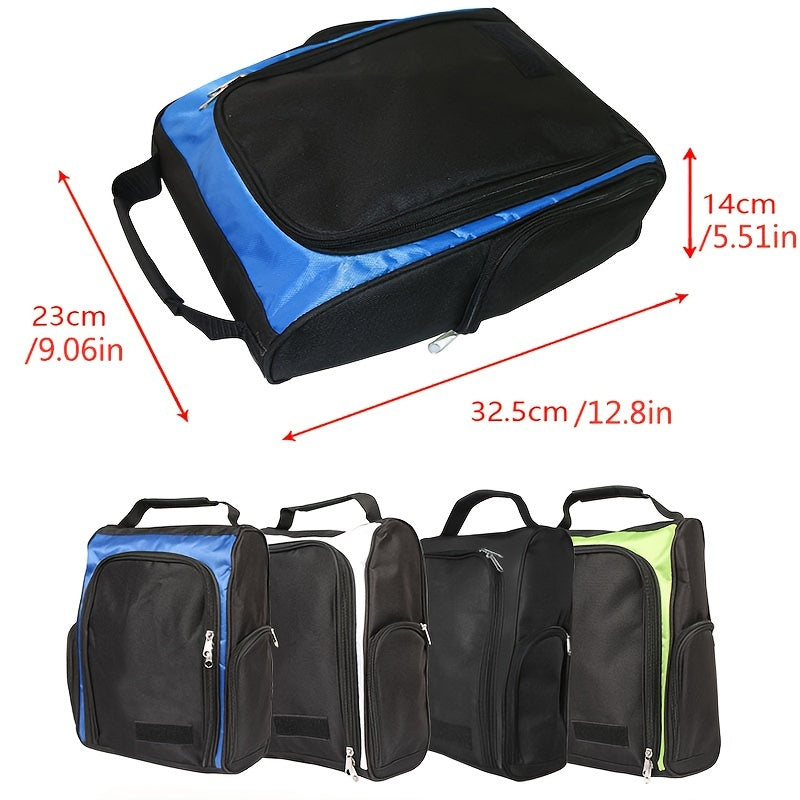 Outdoor Golf Shoe Bag Nylon Shoes Bag Travel Sports Zipper Shoe Case