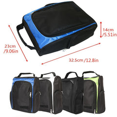 Outdoor Golf Shoe Bag Nylon Shoes Bag Travel Sports Zipper Shoe Case