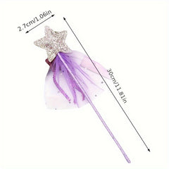 Dreamlike Fairy Wand Stick Birthday Gift Party Halloween Cosplay Props