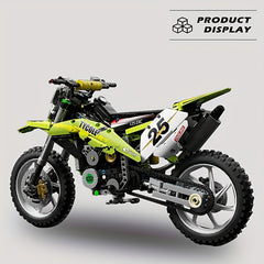 Motorcycle Series Building Blocks Cross Bricks High-tech Toys For Kids