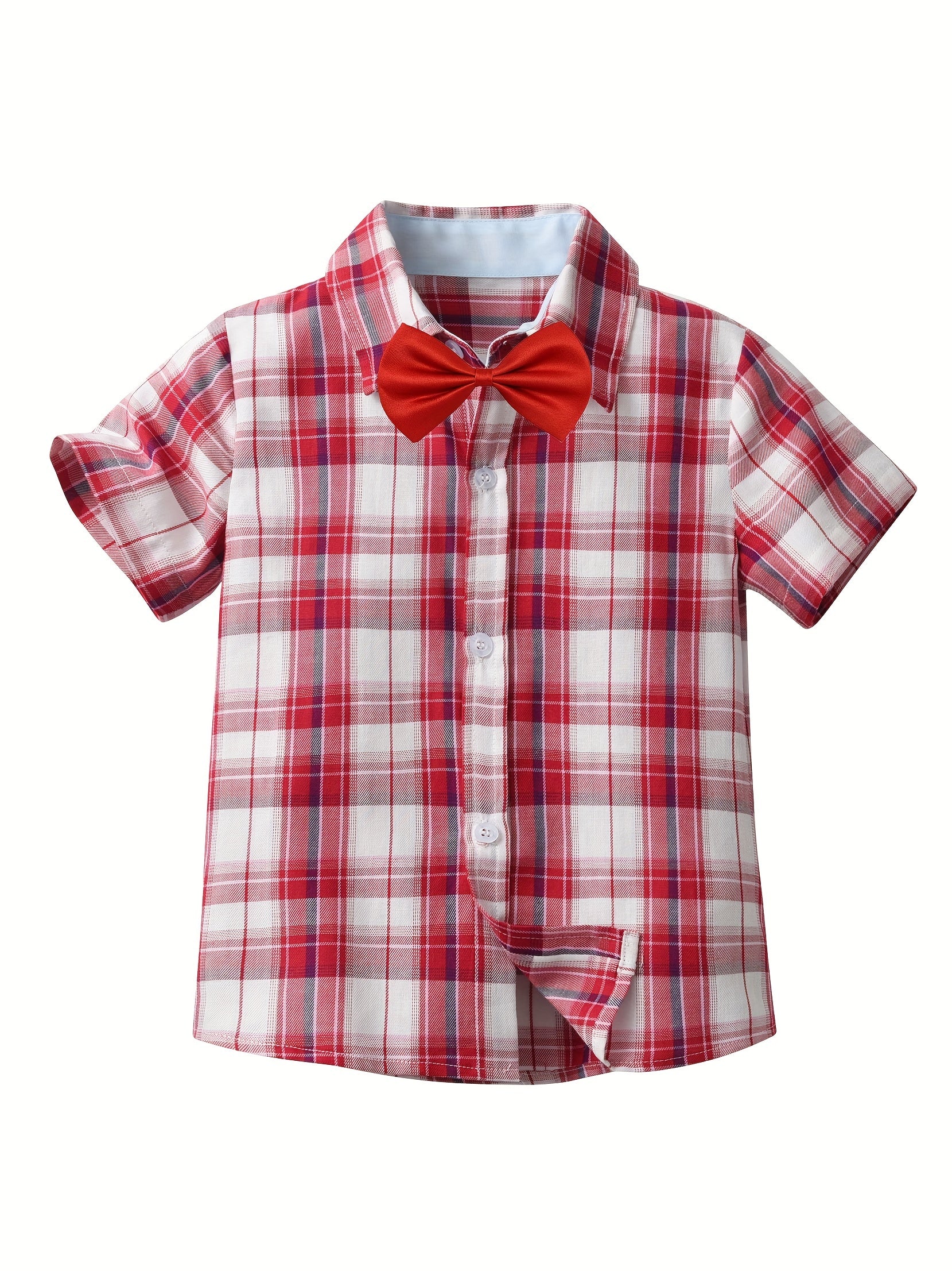 Graffiti Stripe Print Boys Lapel Shirt Summer Casual Top