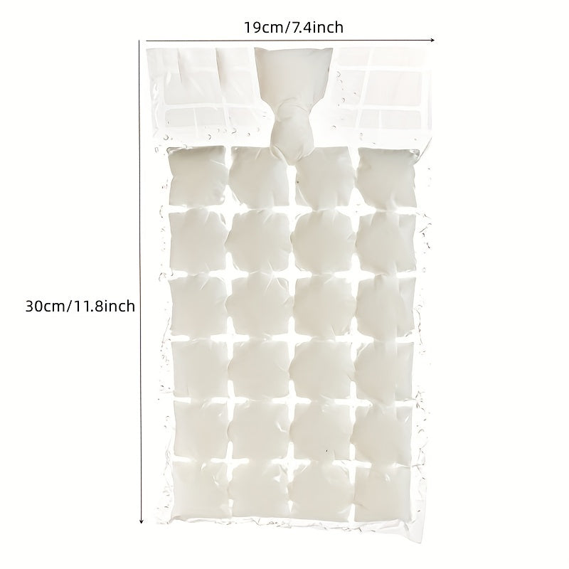 Disposable Ice Cube Bag - Self-sealing Freezer Stackable Tray