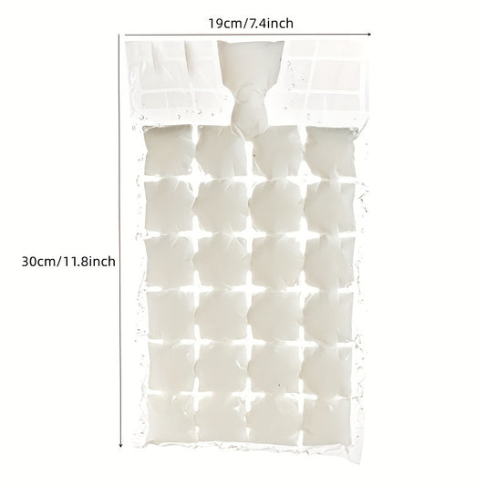 Disposable Ice Cube Bag - Self-sealing Freezer Stackable Tray