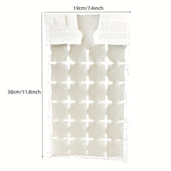 Disposable Ice Cube Bag - Self-sealing Freezer Stackable Tray