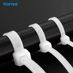 100pcs Self Locking Cable Zip Ties Nylon Cord Management Ties