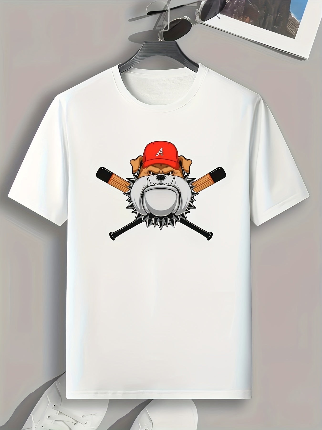 Cartoon Print Men's Graphic T shirt Casual Comfy Tees For Summer
