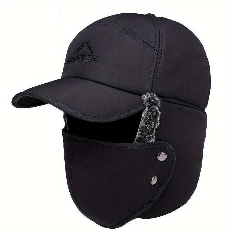 Unisex Outdoor Ear Protection Cycling Hat Windproof And Coldproof Skiing Hat