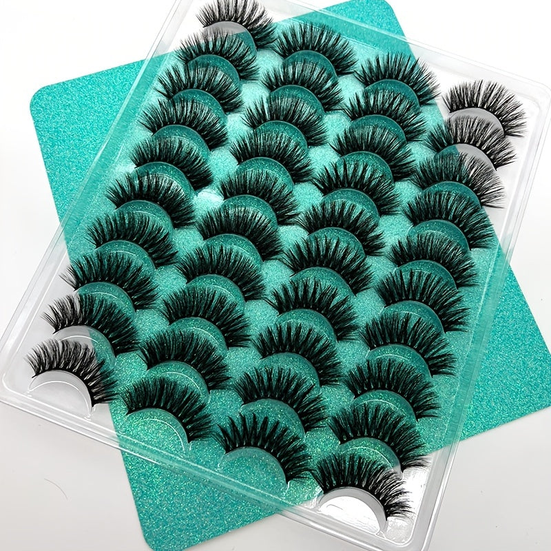 Fluffy 3D Curl Extension Eyelashes Long Dramatic and Cruelty-Free