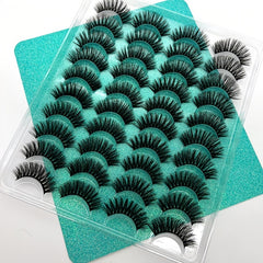 Fluffy 3D Curl Extension Eyelashes Long Dramatic and Cruelty-Free