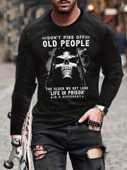 Old People Warning Sweatshirt