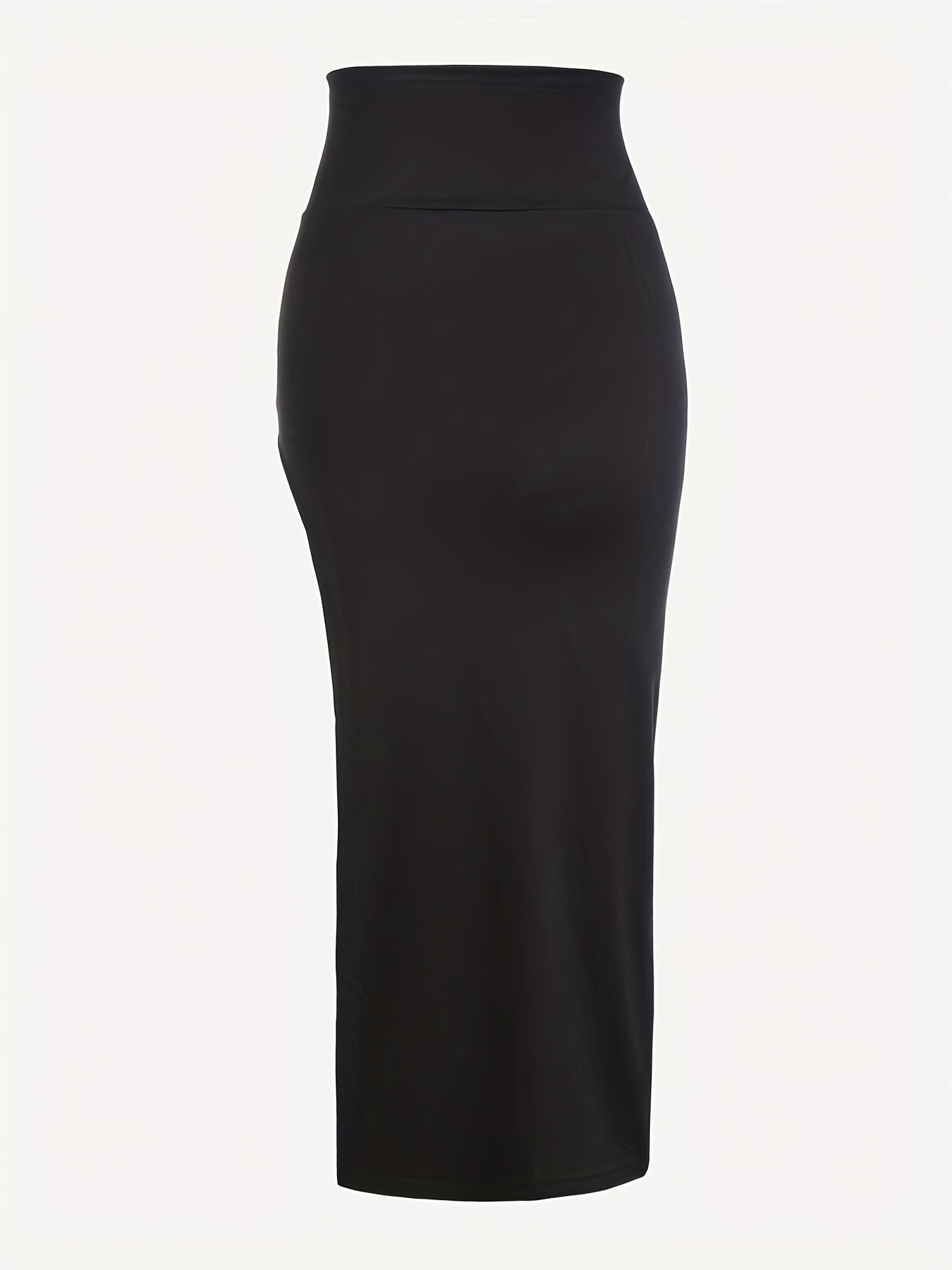 Side Slit Maxi Skirt for Cocktail Party Bar Women's Clothing