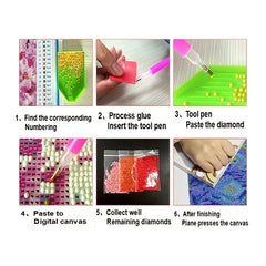 Diamond Painting Beer Bottle Patterns Set