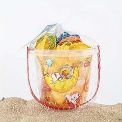 Kids Beach Toy Bucket Set 14pc Fun Water Sand Digging Shovel