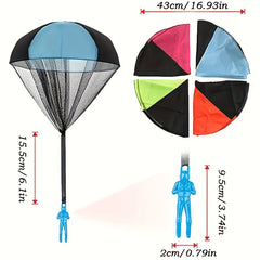 Colorful Parachute Toys for Kids and Adults Flying Discs Lawn Games