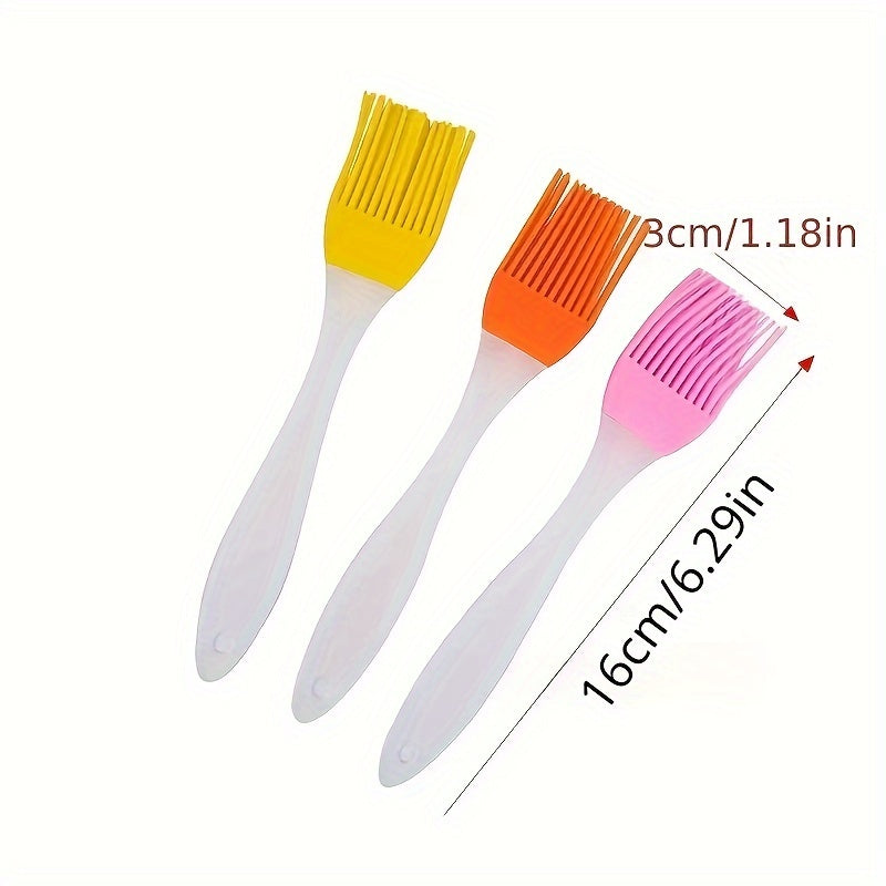 6pcs Silicone BBQ Brush High Temp Barbecue Butter Brush Cooking Tools