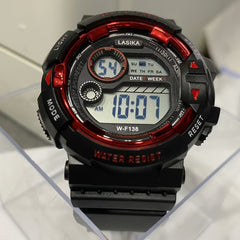 LASIKA Kids Sports Watch Water Resistant 3 96m Digital Display Alarm Stopwatch