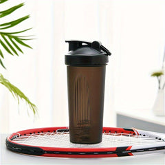 600ml Protein Powder Shaking Water Cup - Outdoor Sports Fitness Bottle