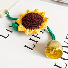Summer Sunflower Wind Chime Car Charm - Romantic Birthday Gift