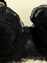 2pcs Lace Push Up Bras Comfy & Breathable Women's Lingerie