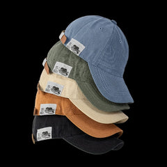 Unisex Vintage Baseball Cap Retro Soft Top Peaked Cap Men's Spring And Summer
