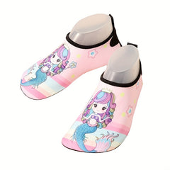Kids Water Shoes Quick Dry Aqua Socks for Summer Beach Fun