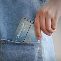 Portable Spiral Word Book for Junior & High School Students