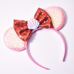 Sequin Ears Ocean Series Hair Hoop Teen Hair Accessories