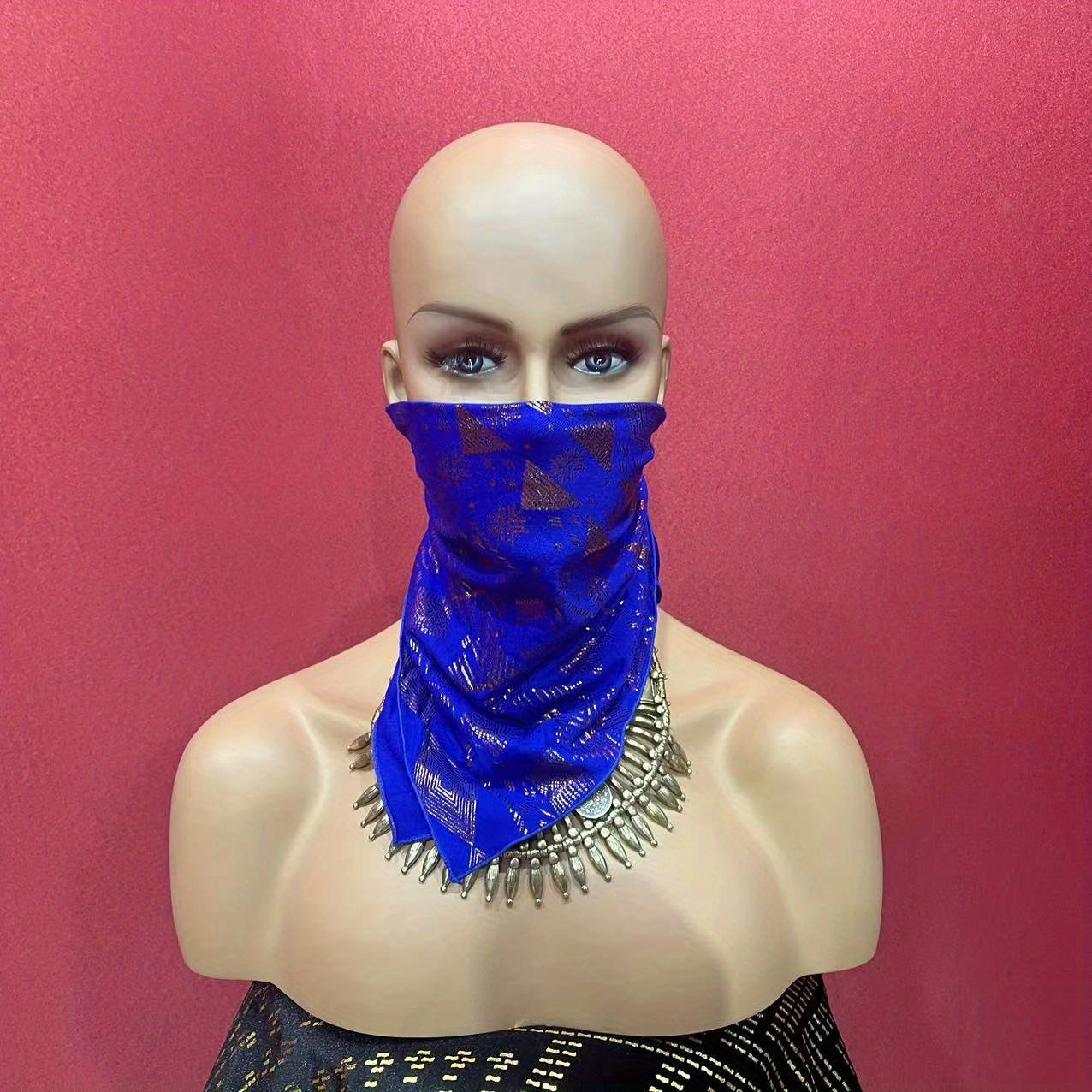 Men's Square Scarf for Face Covering