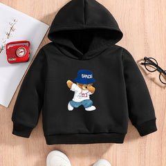 Bear Series Print Boys Sweatshirt Hoodie