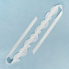 Vintage Lace Headband Bridal Wedding Hair Accessory