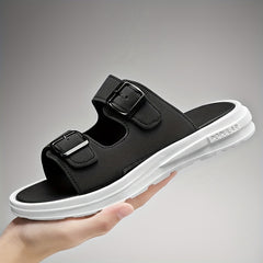 Men's Non Slip Platform Slides Comfortable Cloud Slides