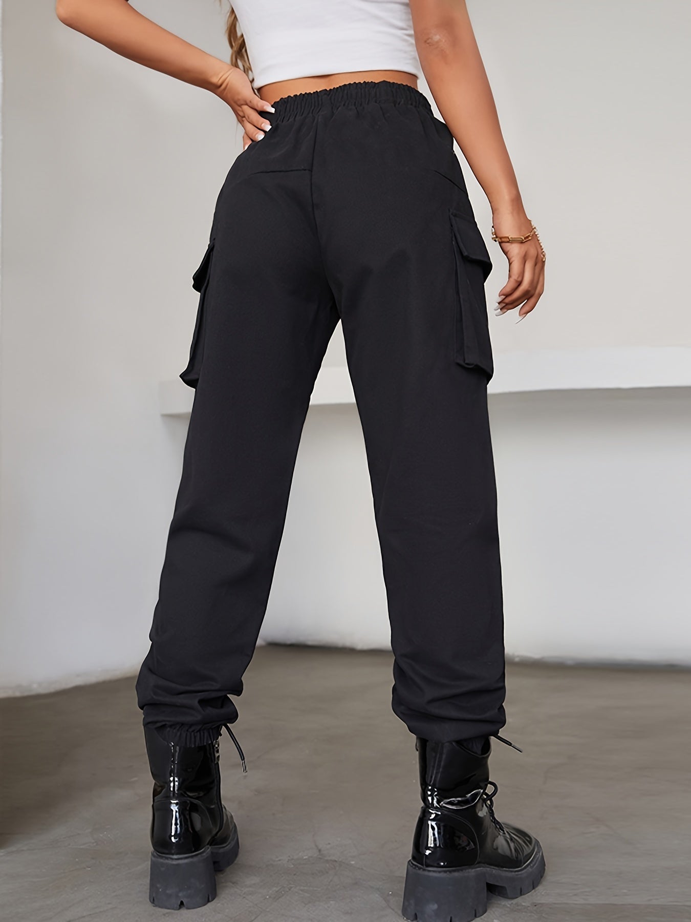 Y2K Jogger Cargo Pants Streetwear Gothic Casual Baggy Pants