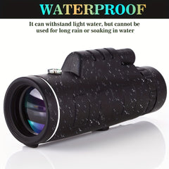 40x60 HD Monocula BAK4 High Power Monocular for Bird Watching