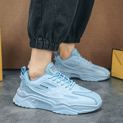 Men's Breathable Lace Up Sneakers
