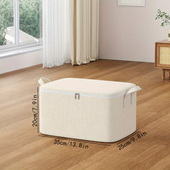 Large Capacity Storage Bag With Handles Portable Clothes Storage Bag