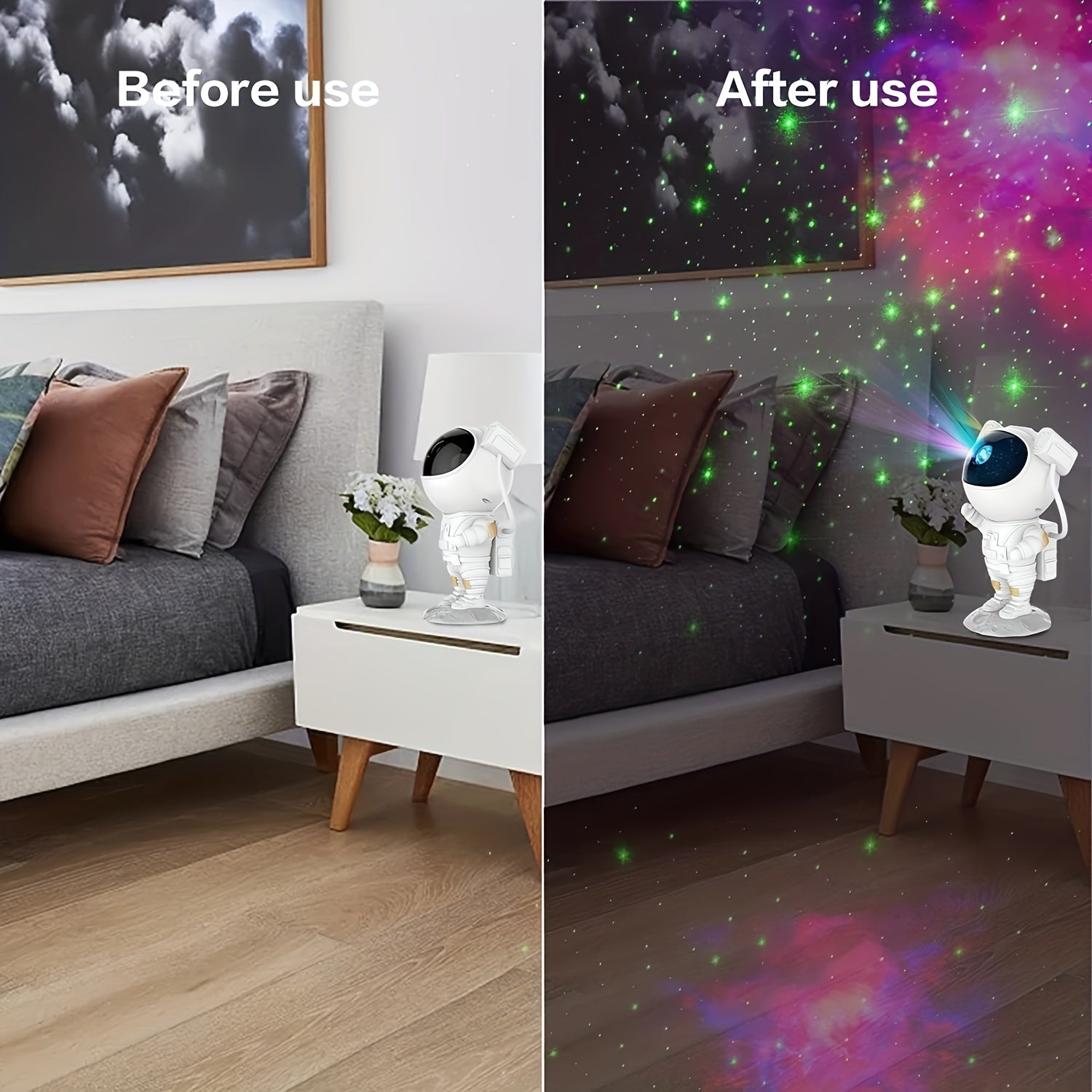Galaxy Room Star Projector Night Light