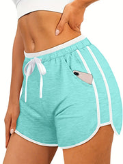 Women's Drawstring Workout Shorts