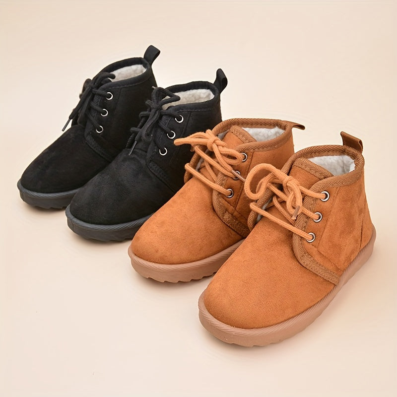 Girl's Comfy Ankle Boots Non Slip Casual Shoes Winter & Autumn