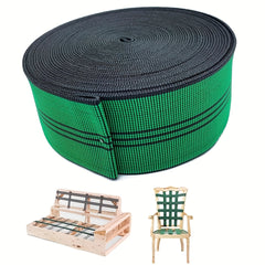 30Ft Green Sofa Elastic Webbing Stretch Latex Band Furniture Repair DIY Upholste