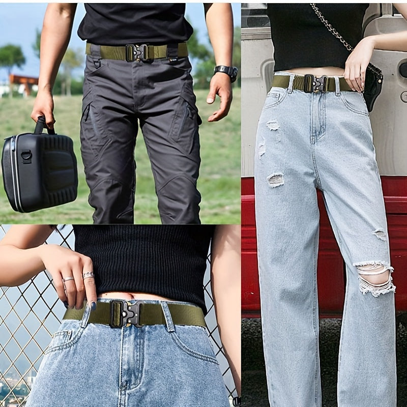 Men's Heavy Duty Nylon Belt with Quick Release Buckle