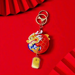 Fish Dragon Keychain Backpack Bag Hanging Pendant Ornament