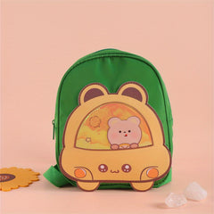 Teen Cartoon Zipper Backpack For Traveling