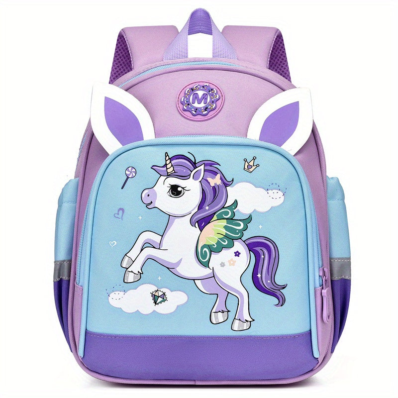 Excavator Unicorn Backpack for Kids