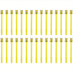 30pcs Bumble Bee Gel Pens Yellow Cartoon 0.5mm for Party Favors