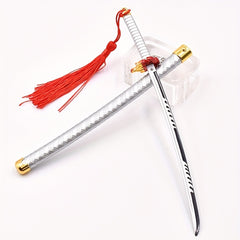 Demon Slayer Spring Swords Cosplay Anime Sword Key Chain Fans Gift